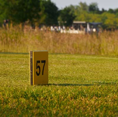 Lid worden bij de Hoge Dijk golfbaan.