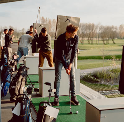 Maak gebruik van onze oefenfaciliteit bij golfbaan de Hoge dijk.
